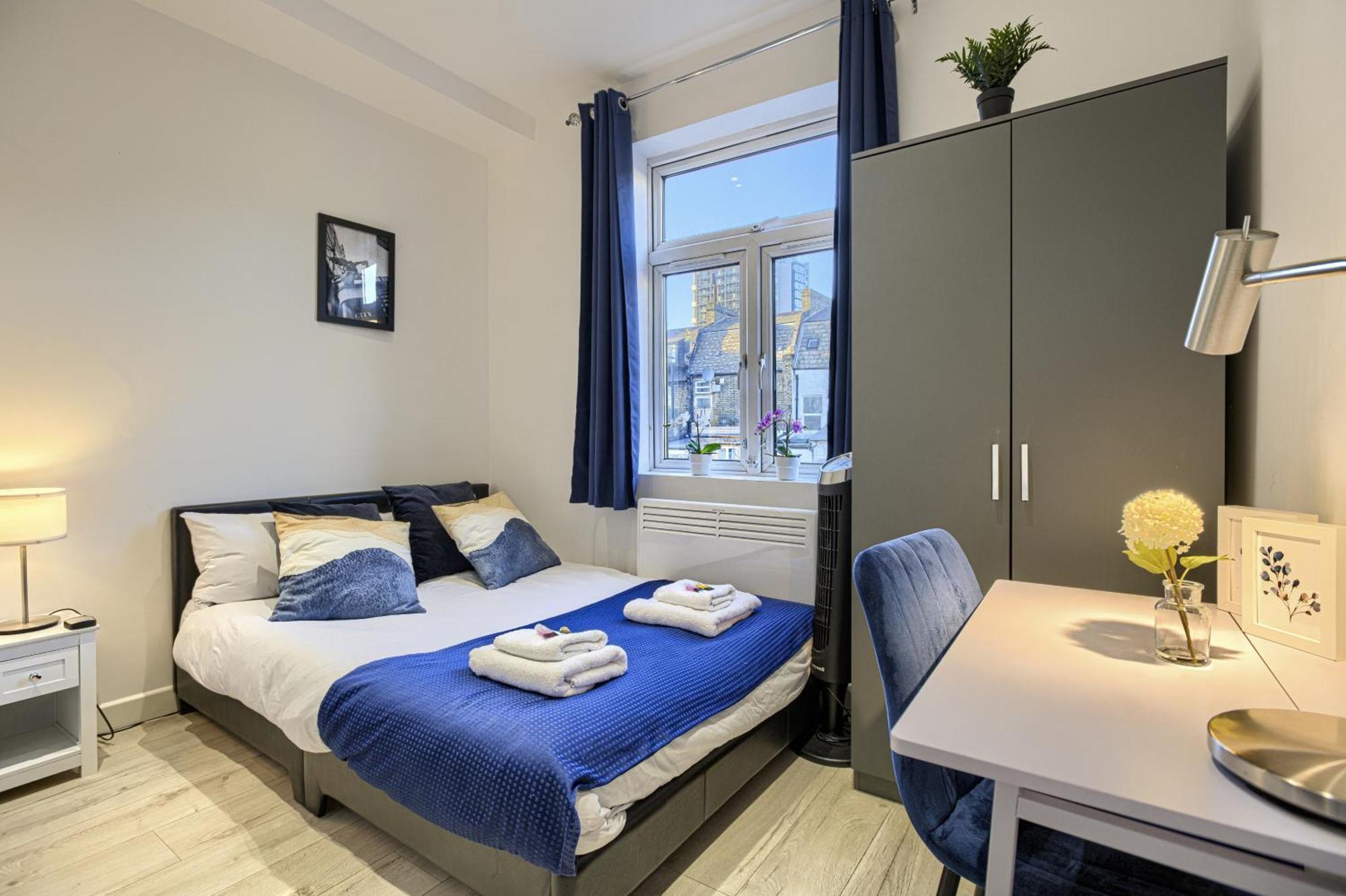The Finsbury Deluxe Apartments Лондон Номер фото