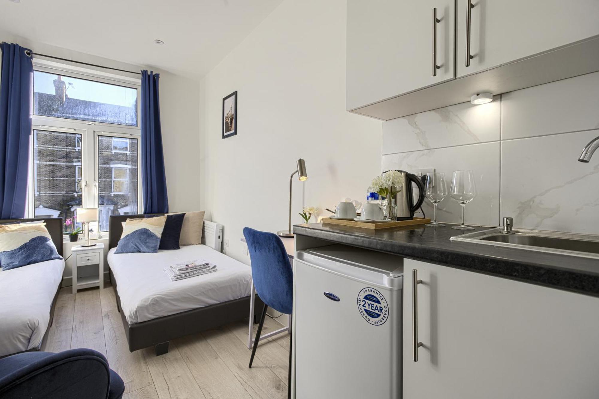 The Finsbury Deluxe Apartments Лондон Номер фото