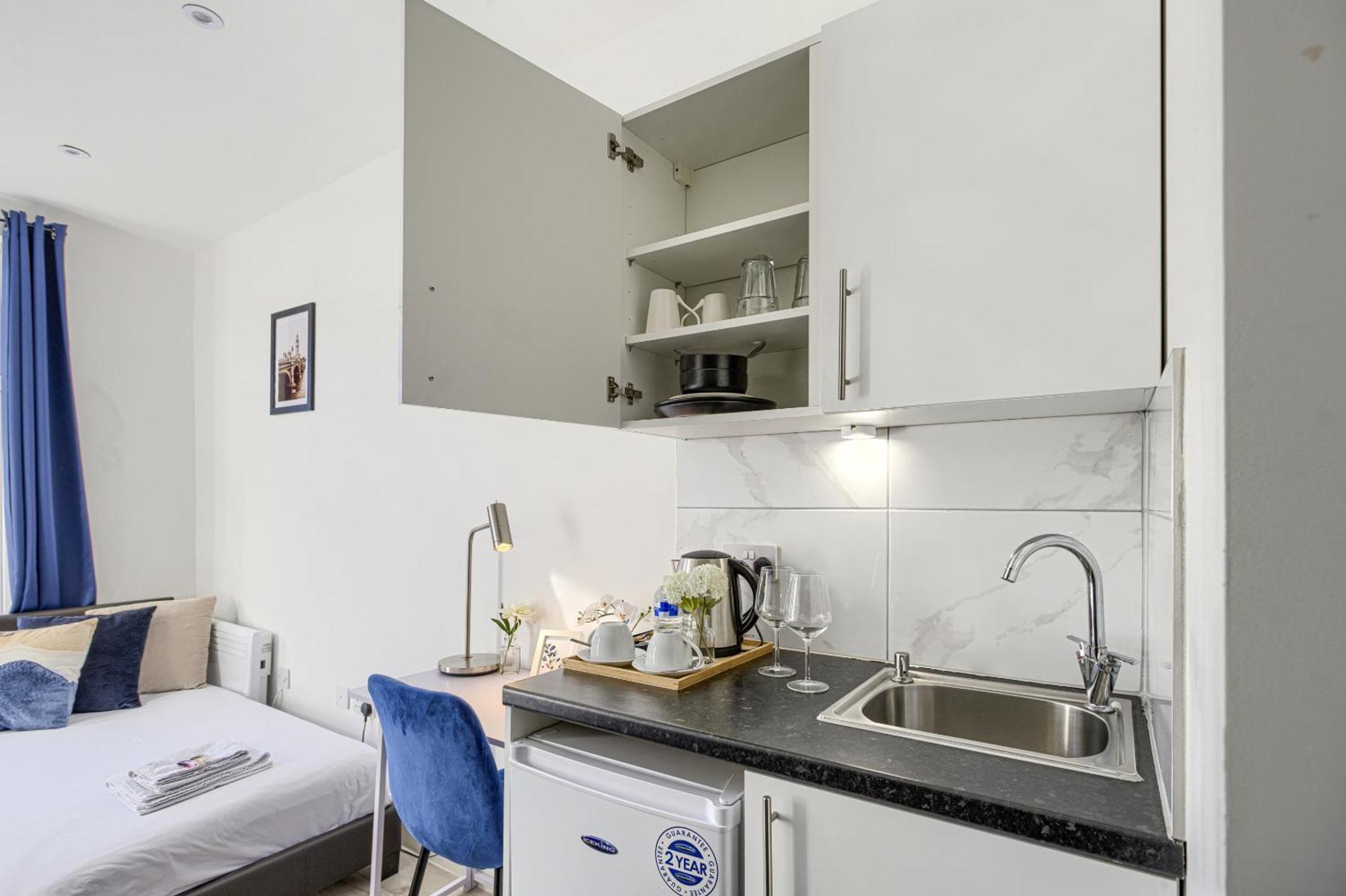 The Finsbury Deluxe Apartments Лондон Номер фото